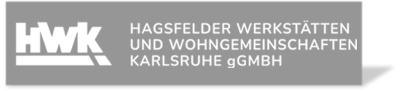 Hagsfelder Werkstätten und Wohngemeinschaften Karlsruhe Logo der HWK